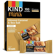 KIND Minis Caramel Almond & Sea Salt Bars - 10 x 20g - Miller & Bean Coffee Company