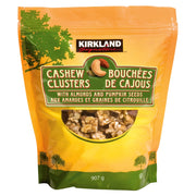 Kirkland Signature Cashew Clusters with almonds and pumpkin seeds, 907 g bag