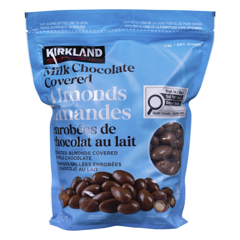 Kirkland Signature - Milk Chocolate Covered Almonds - 1.5kg - Miller & Bean Coffee Company