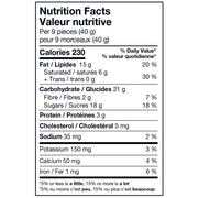 Nutrition facts for Kirkland Signature Milk Chocolate Covered Almonds