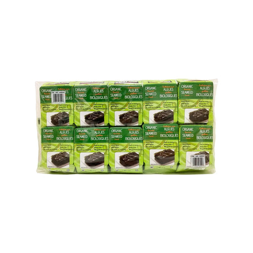 Kirkland Signature - Organic Roasted Seaweed Snack - Pack of 10 - Miller & Bean Coffee Company