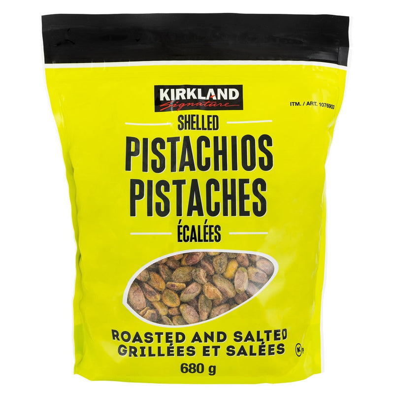 Kirkland Signature - Shelled Pistachios - Roasted and Salted - 680g - Miller & Bean Coffee Company