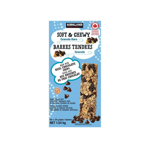 Kirkland Signature - Soft & Chewy Granola Bars - 64 × 24g - Miller & Bean Coffee Company