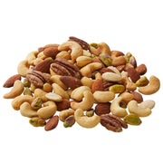 Kirkland Signature unsalted mixed nuts product assortment