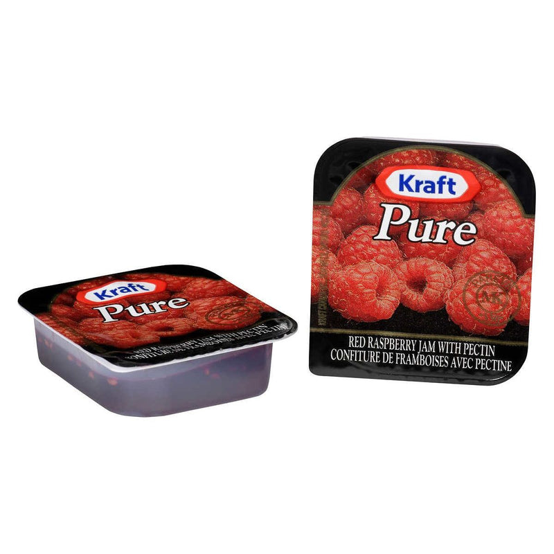 Kraft Pure Raspberry Jam - 200 x 16ml - Miller & Bean Coffee Company