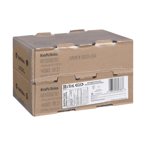 Kraft Pure Strawberry Jam - 200 x 16ml - Miller & Bean Coffee Company