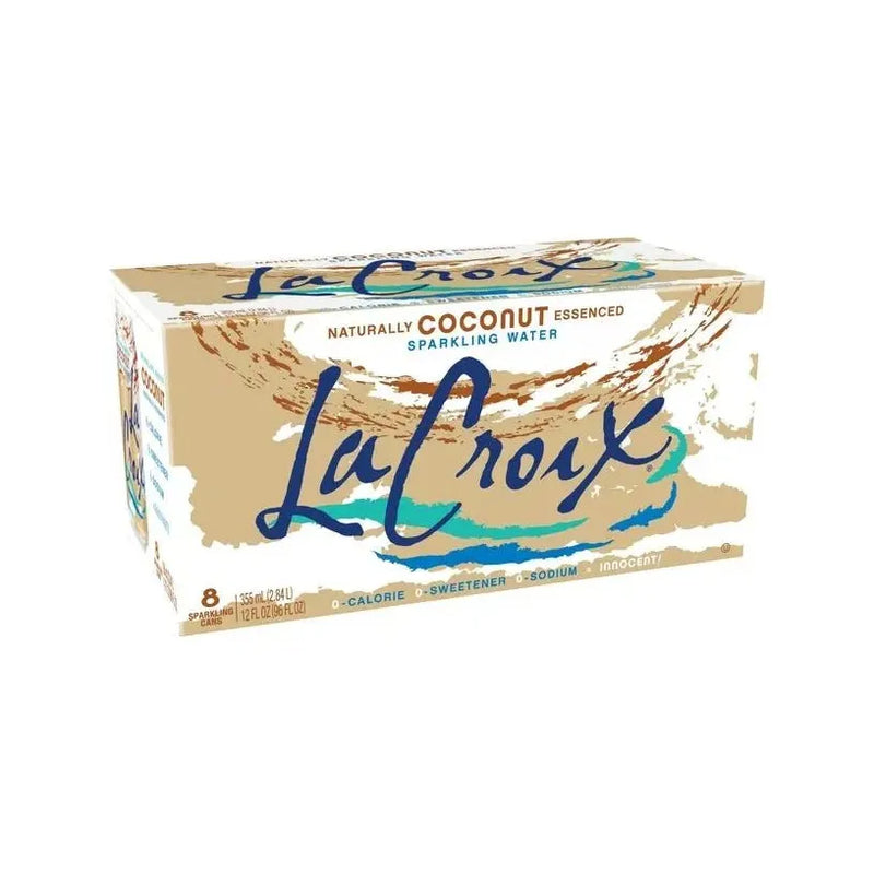La Croix - Coconut Sparkling Water - 8 x 355ml - Miller & Bean