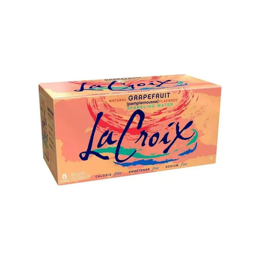 La Croix - Grapefruit Sparkling Water - 8 x 355ml - Miller & Bean Coffee Company
