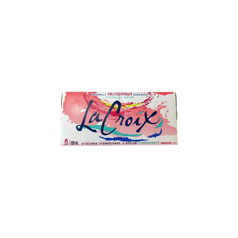 La Croix - Passionfruit Sparkling Water - 8 x 355ml - Miller & Bean Coffee Company