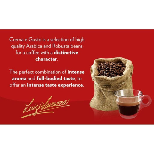 Lavazza Crema E Gusto - 1kg / 2.2lbs - Miller & Bean Coffee Company