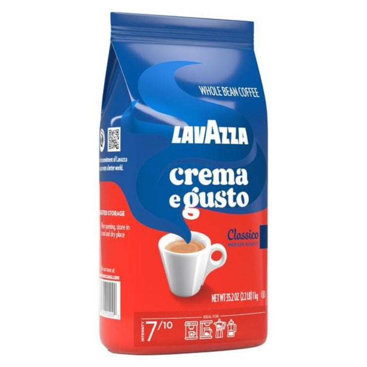 Lavazza Crema E Gusto - 1kg / 2.2lbs - Miller & Bean Coffee Company