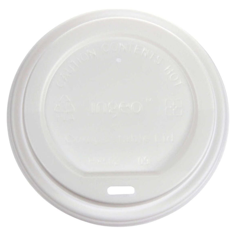 Lids - For Compostable Cups - Case of 1000 - Miller & Bean Coffee Company