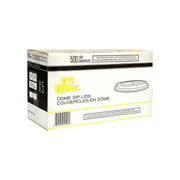 Lids - For Hot Beverage 10oz or 12oz Paper Cups - Case of 500 - Miller & Bean Coffee Company