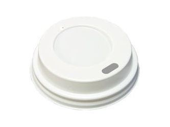 Lids - For White Cups - 10oz - MB Grocery