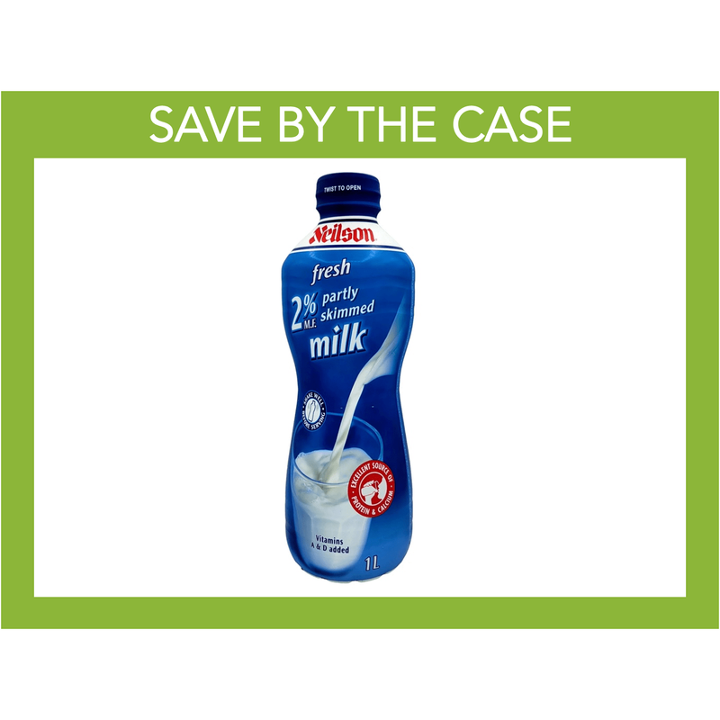 Milk - 2% - 1L - Neilson Freshness - Miller & Bean Coffee Company