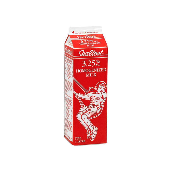 Milk - 3.25% Homogenized - 1L - Miller & Bean Coffee Company