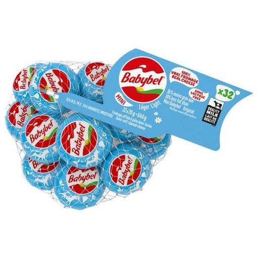 Mini Babybel Light Cheese Snacks - Pack of 32 - Miller & Bean Coffee Company