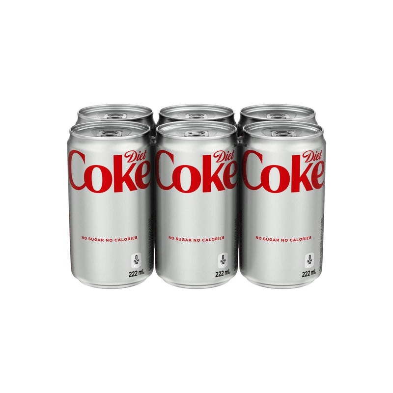 Mini - Cans - Diet Coke - 6 x 222ml - Miller & Bean Coffee Company