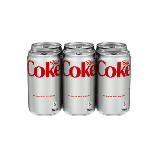 Mini - Cans - Diet Coke - 6 x 222ml - Miller & Bean Coffee Company