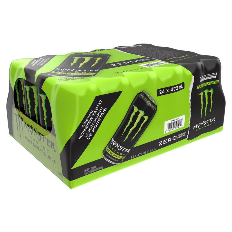 Monster - Energy Drink - Zero Sugar - 24 × 473mL - Miller & Bean Coffee Company