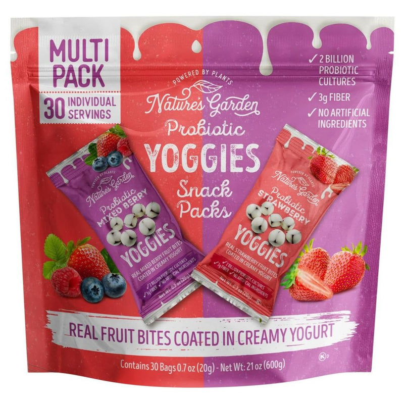 Nature's Garden Probiotic Yoggies - Multi Pack - 30 × 20 g - Miller & Bean Coffee Company