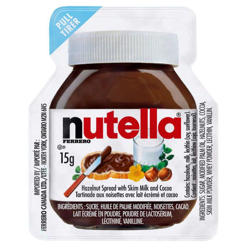 Nutella Portion Packs 120 × 15g - Miller & Bean Coffee Company