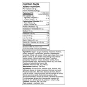 OMG! Milk Chocolate Almond Toffee Clusters nutrition facts and ingredients