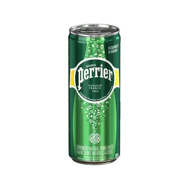 Perrier Cans Original 8 x 330ml - Miller & Bean Coffee Company