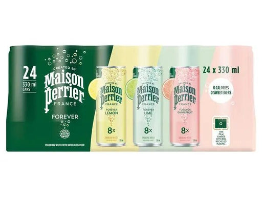 Perrier Forever Citrus Variety Pack 24 x 330ml - Miller & Bean Coffee Company
