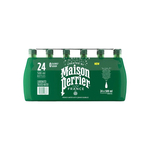Perrier - Regular - 24 x 500ml (Plastic) - Miller & Bean Coffee Company