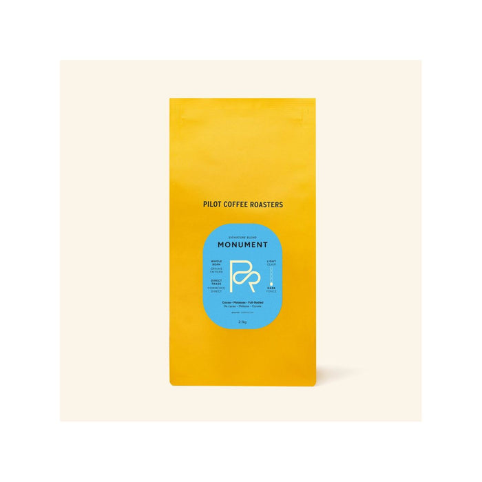 Pilot Coffee Roasters - Monument Blend - 2.1kg Large Bag - Miller & Bean Coffee Company