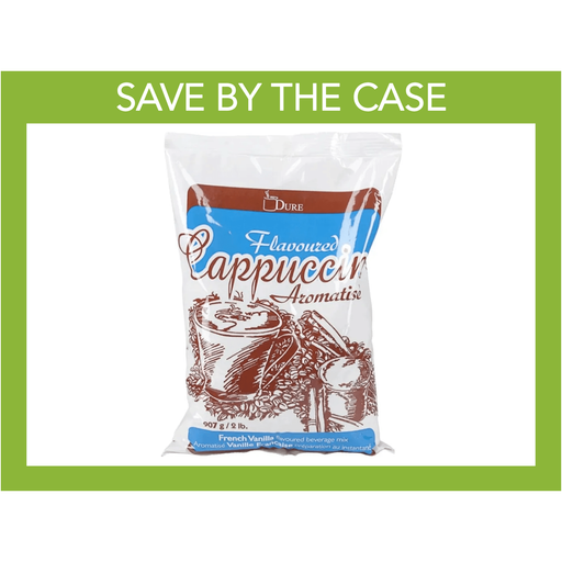 Powder - French Vanilla Cappuccino - 2lb Bag - Miller & Bean Coffee Company