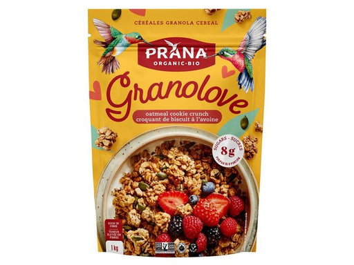 Prana - Granolove Oatmeal Cookie Crunch Organic Granola - 1 kg - Miller & Bean Coffee Company
