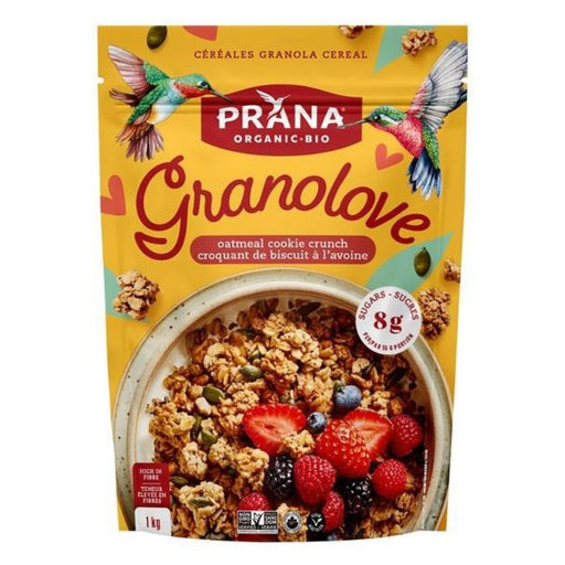 Prana - Granolove Oatmeal Cookie Crunch Organic Granola - 1 kg - Miller & Bean Coffee Company