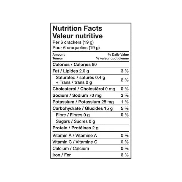Premium Plus - Unsalted Tops - Crackers - 450g - Miller & Bean Coffee Company