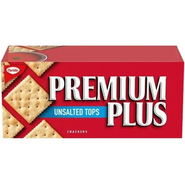 Premium Plus - Unsalted Tops - Crackers - 450g - Miller & Bean Coffee Company