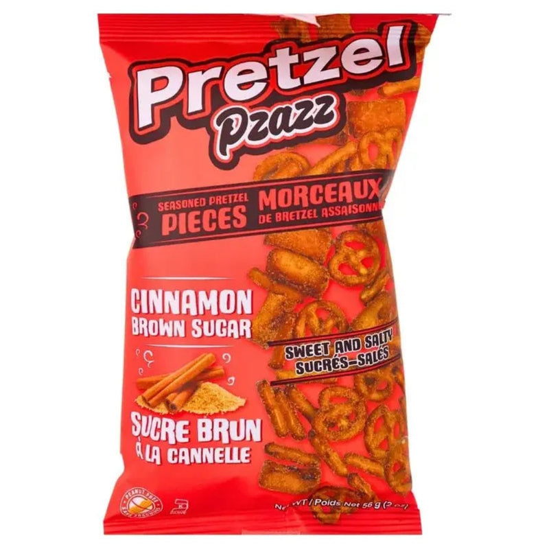 Pretzel Pzazz Cinnamon and Brown Sugar - 12 × 56 g - Miller & Bean Coffee Company