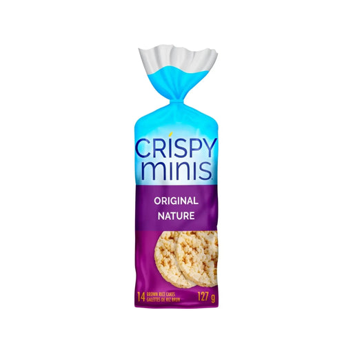 Quaker Crispy Minis Original Large Brown Rice Cakes - Pack of 14 - Miller & Bean Coffee Company