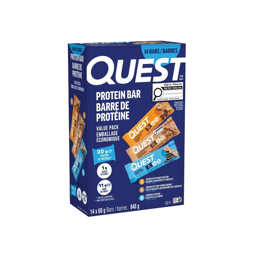 Quest Protein Bars Variety Pack - 14 × 60g - Miller & Bean Coffee Company