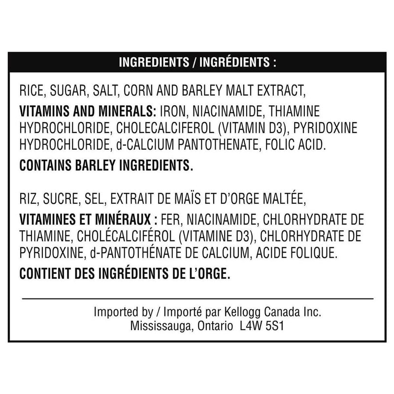 Rice Krispies - 1.12 kg - Miller & Bean Coffee Company