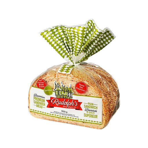 Rudolph’s Bavarian Premium Sandwich Bread - 2 x 500g - Miller & Bean Coffee Company