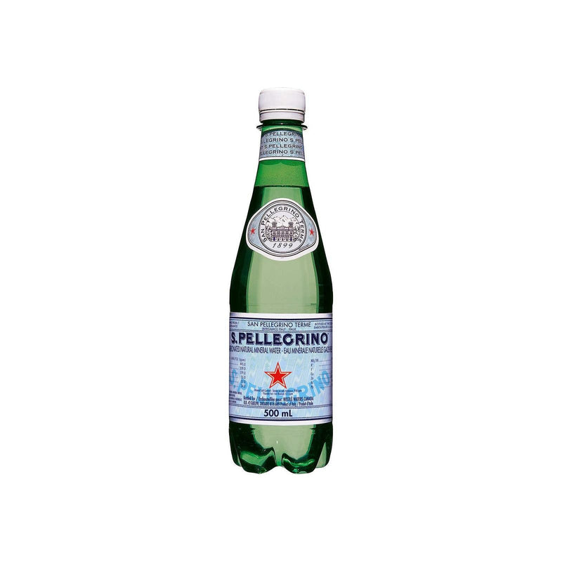 San Pellegrino Carbonated Mineral Water 24 × 500 mL - Miller & Bean Coffee Company
