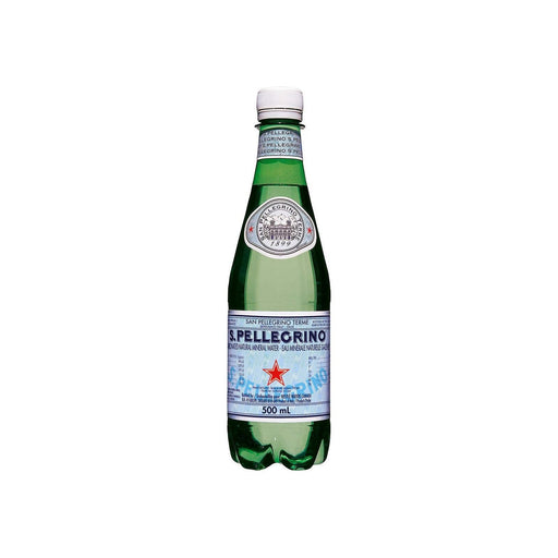 San Pellegrino Carbonated Mineral Water 24 × 500 mL - Miller & Bean Coffee Company