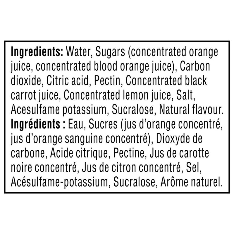 San Pellegrino Light Blood Orange package details