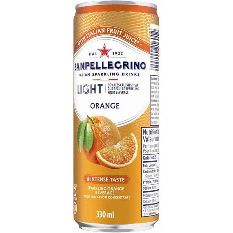 San Pellegrino Light Orange package information