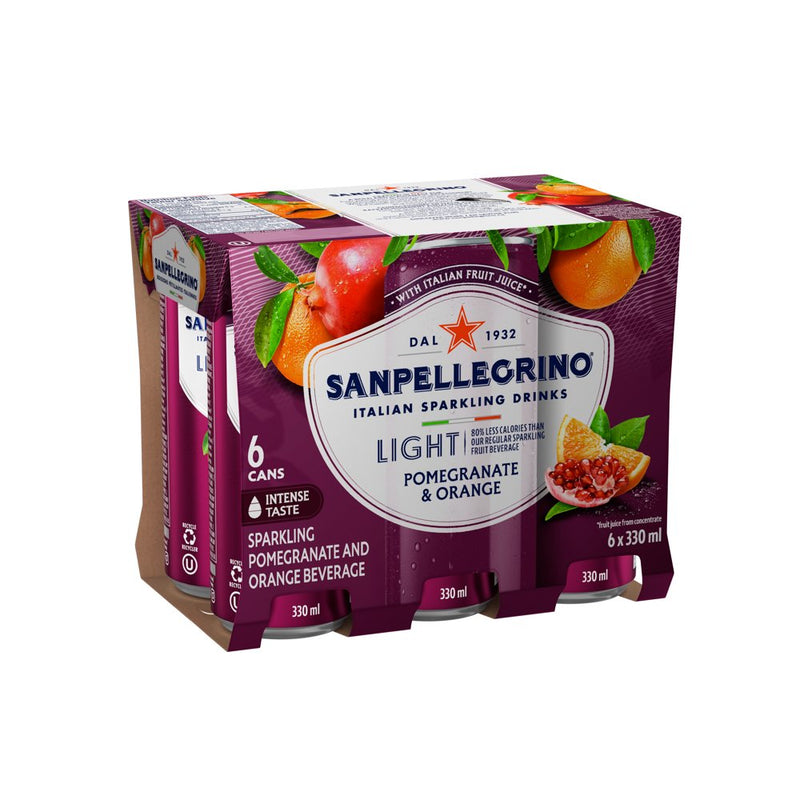 San Pellegrino Light Pomegranate & Orange product information