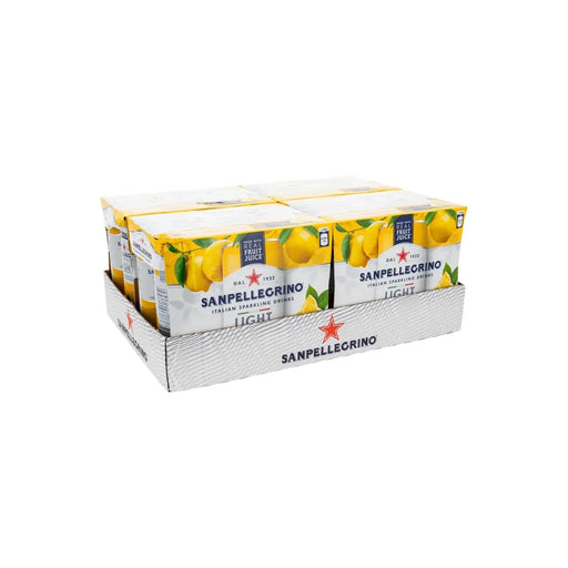 San Pellegrino Sparkling Beverage - Light Lemon - 24 × 330ml - Miller & Bean Coffee Company