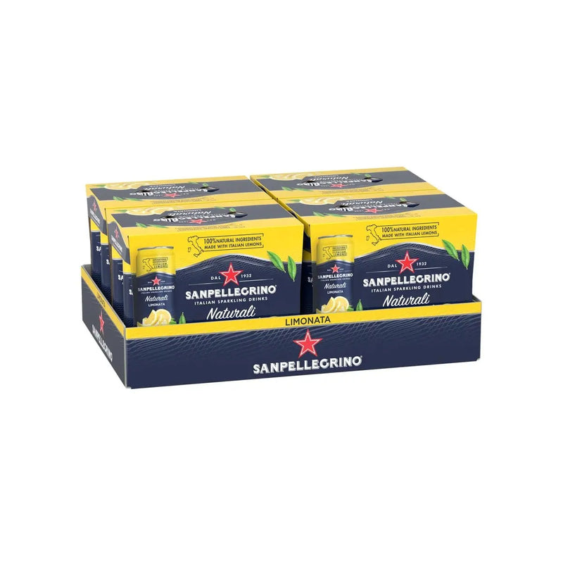 San Pellegrino Sparkling Beverage - Limonata - 24 × 330ml - Miller & Bean Coffee Company