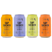 Sapsucker Sparkling Water - Variety Pack - 24 x 355ml Cans - Miller & Bean Coffee Company