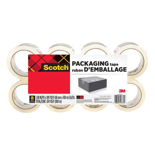 Scotch Packing Tape - Pack of 8 - Miller & Bean Coffee Company
